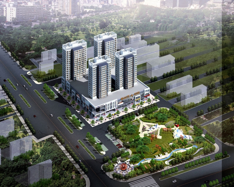 山東諸城和平北街玉（yù）山廣場工程